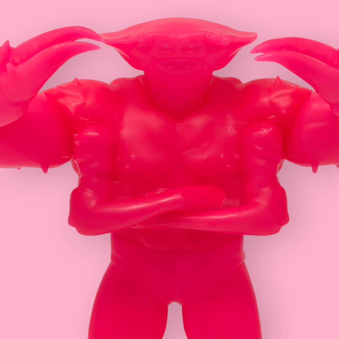 King Krab Vinyl Figure "Hot Pink"