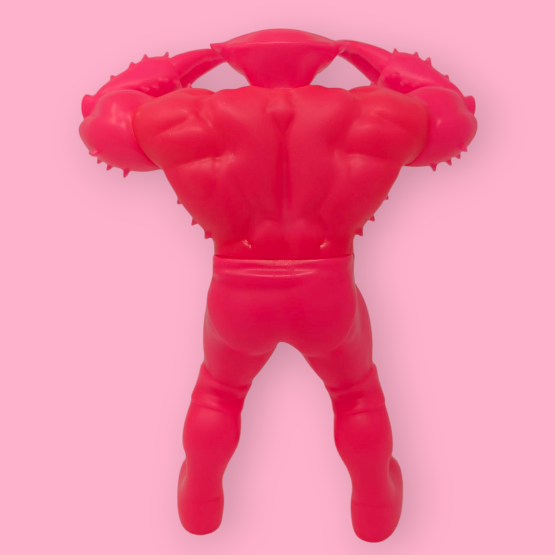 King Krab Vinyl Figure "Hot Pink"
