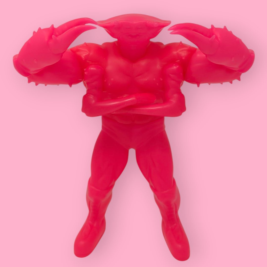 King Krab Vinyl Figure "Hot Pink"