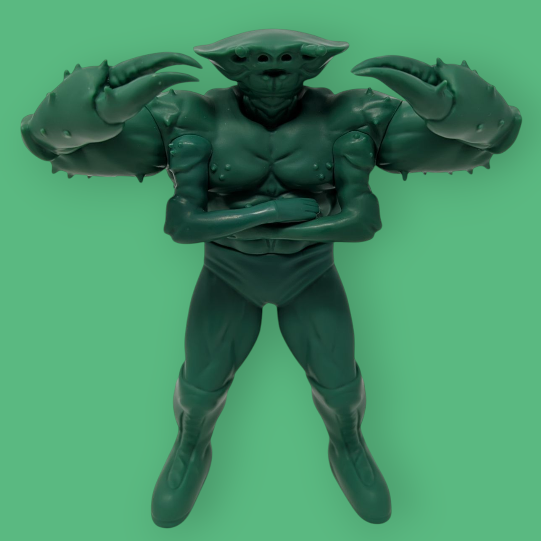 King Krab Vinyl Figure "Olive Green"