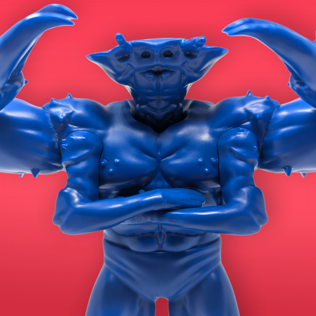 King Krab Vinyl Figure "Royal Blue"