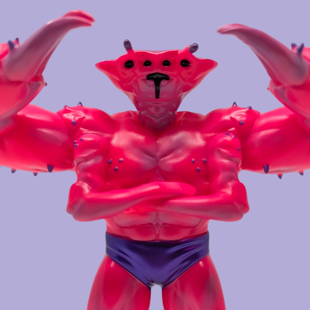 King Krab Vinyl Figure "Flamingo"