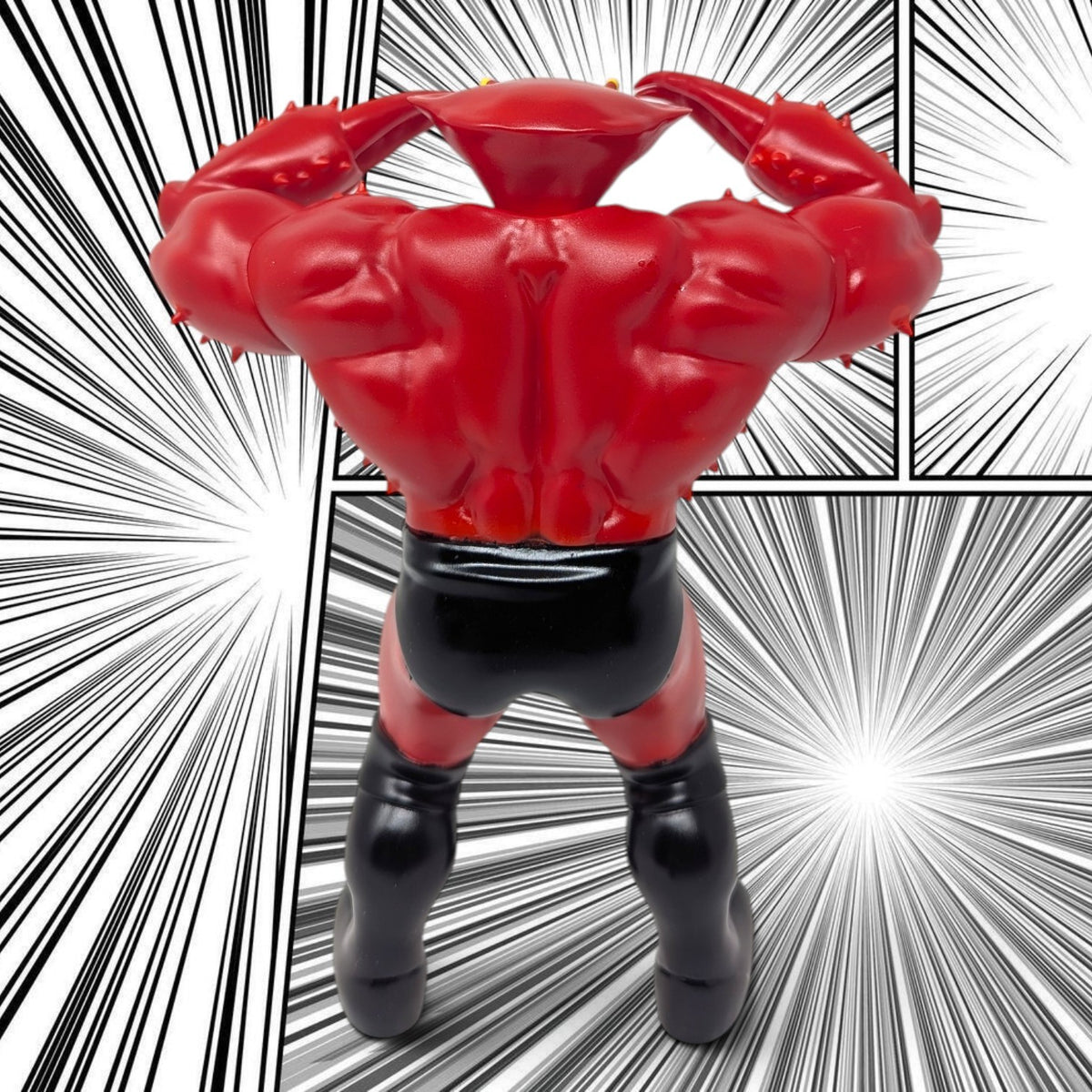 King Krab Vinyl Figure "Red Hulk"