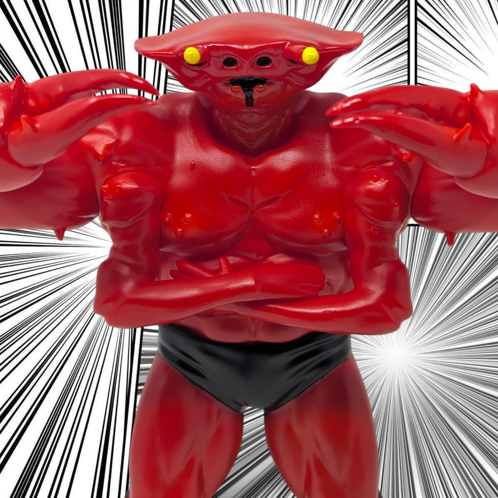 King Krab Vinyl Figure "Red Hulk"