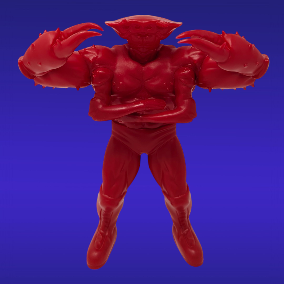 King Krab Vinyl Figure "Red"