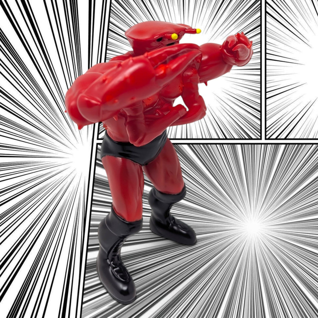 King Krab Vinyl Figure "Red Hulk"