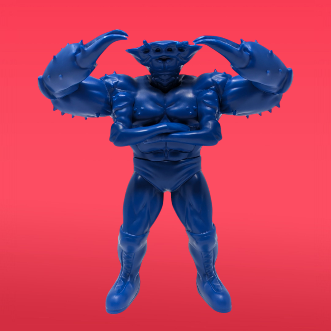 King Krab Vinyl Figure "Royal Blue"