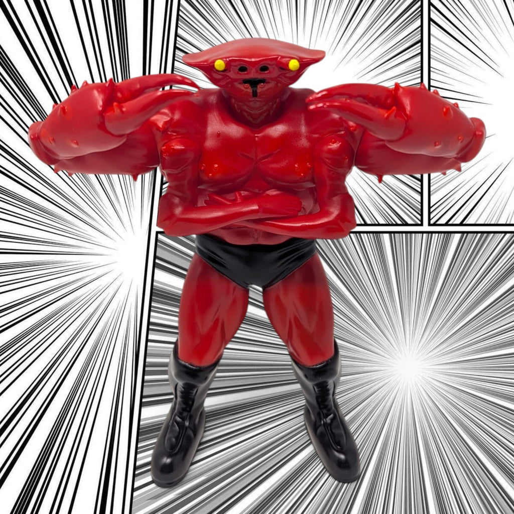 King Krab Vinyl Figure "Red Hulk"