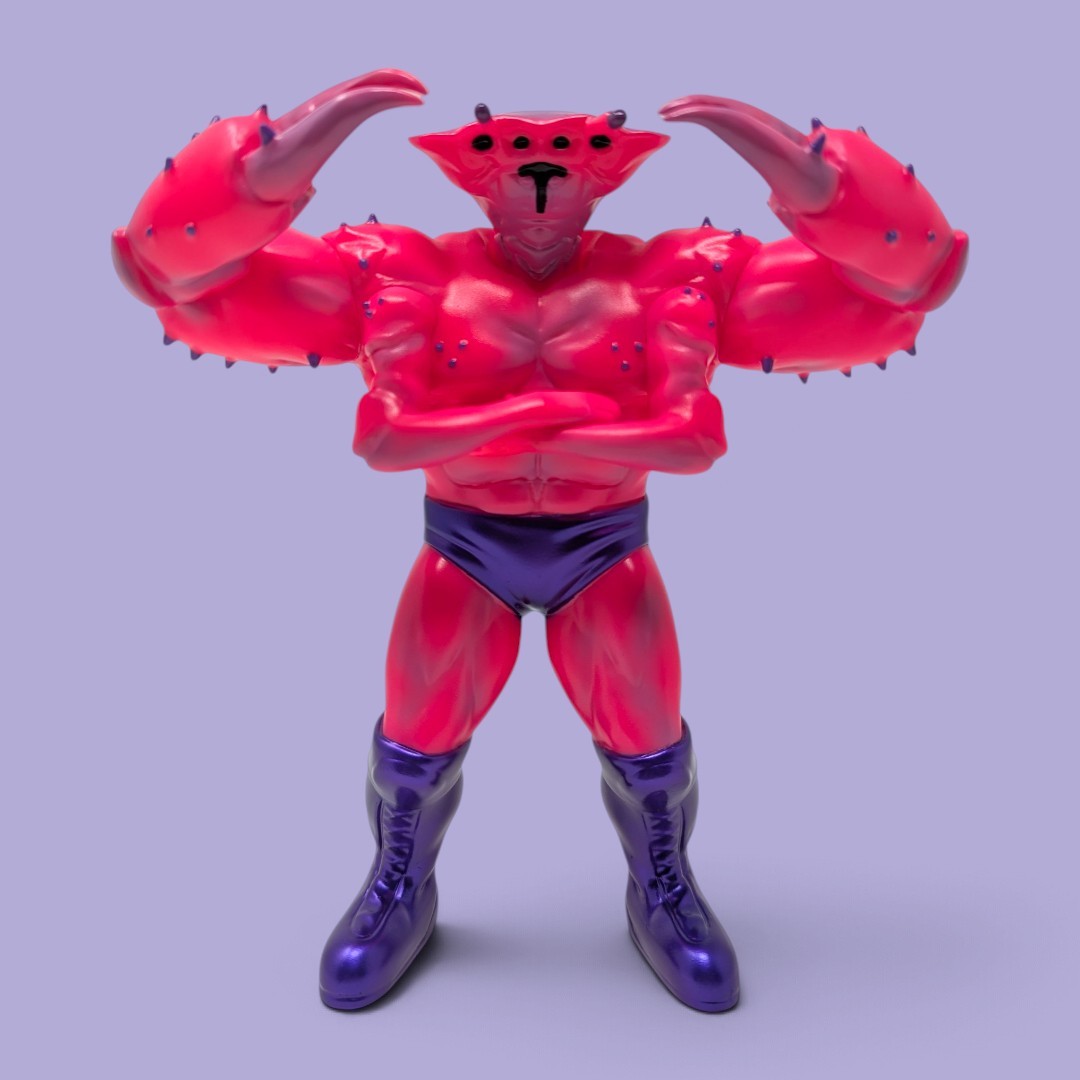King Krab Vinyl Figure "Flamingo"