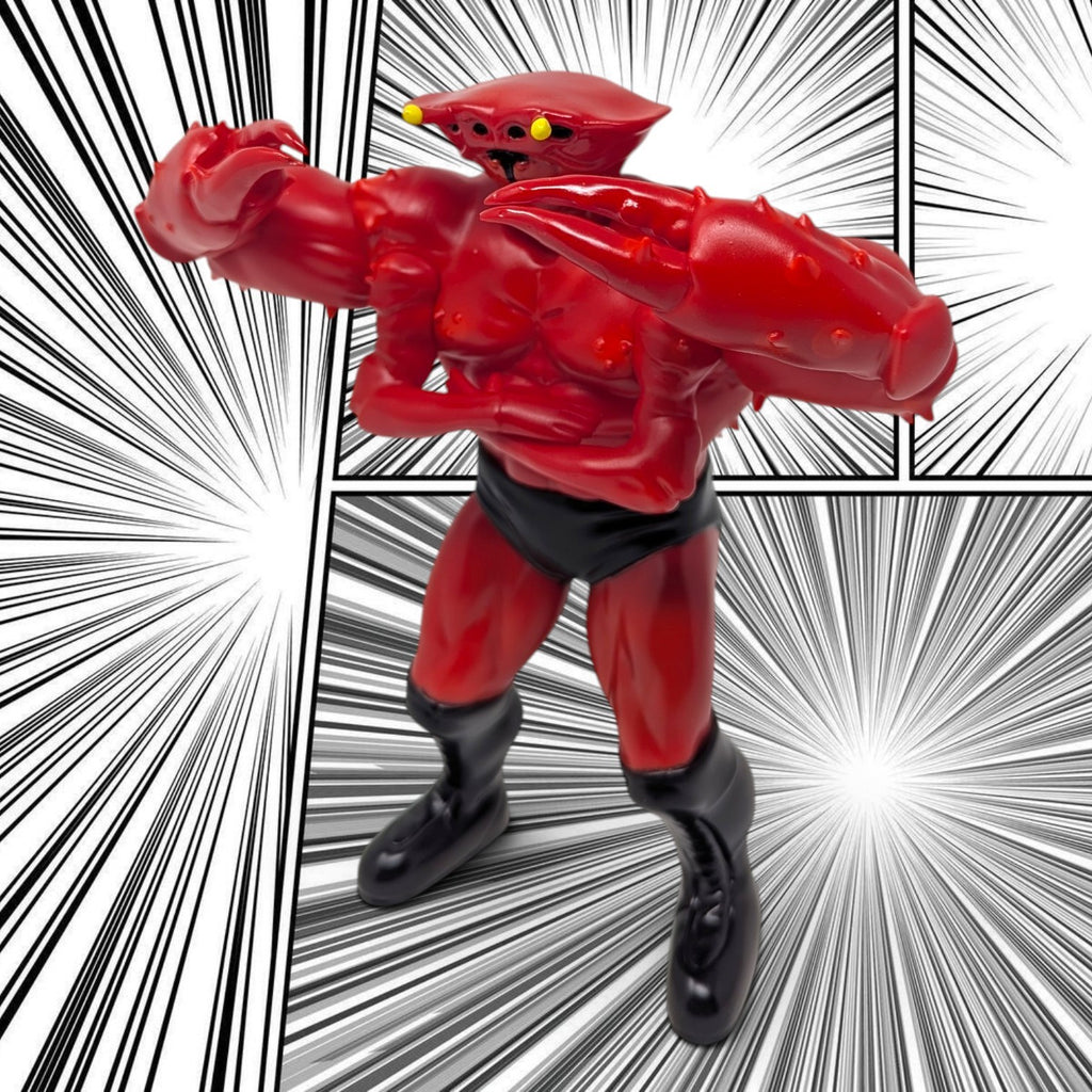 King Krab Vinyl Figure "Red Hulk"